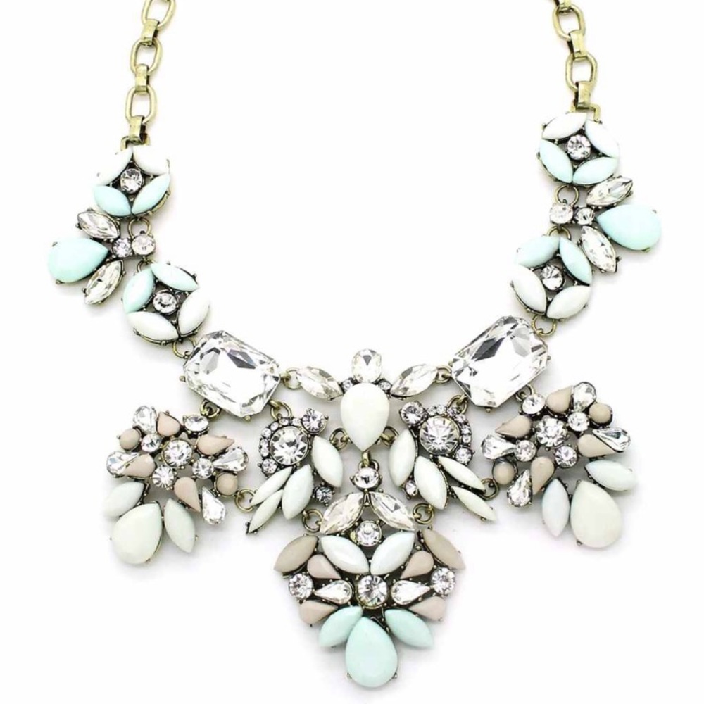 Eye candy fashion statement necklace